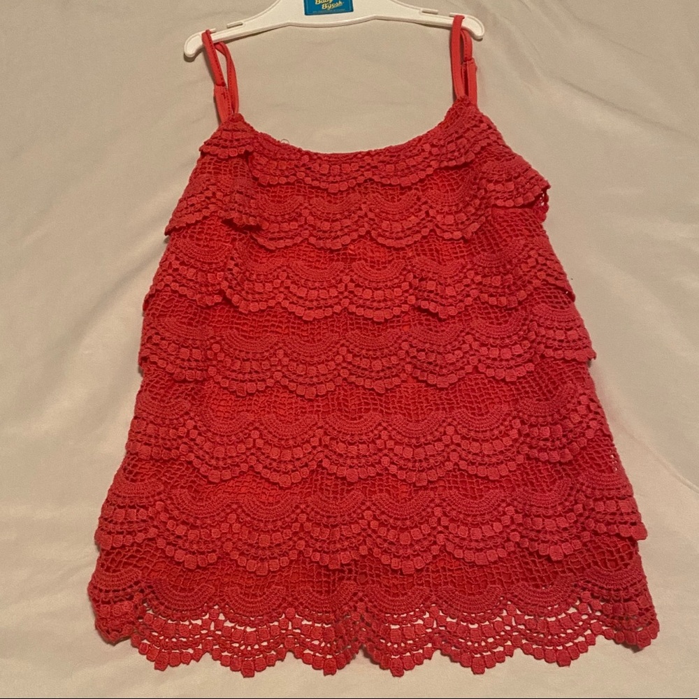 Lacy tank top